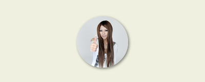 写真を丸くして影をつけるCSS