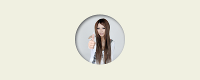 写真を丸くして内側に影をつけるCSS