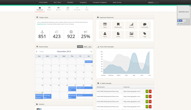 Bootstrap-Admin-Template