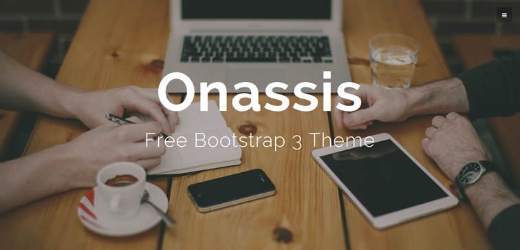 resiponsive template Amoeba Bootstrap Template