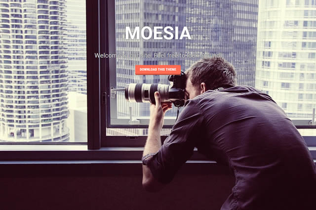 moesiaパララックステンプレート