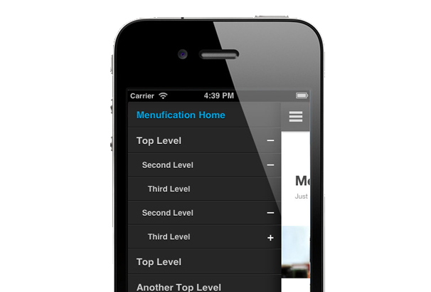 WORDPRESS MENUFICATION