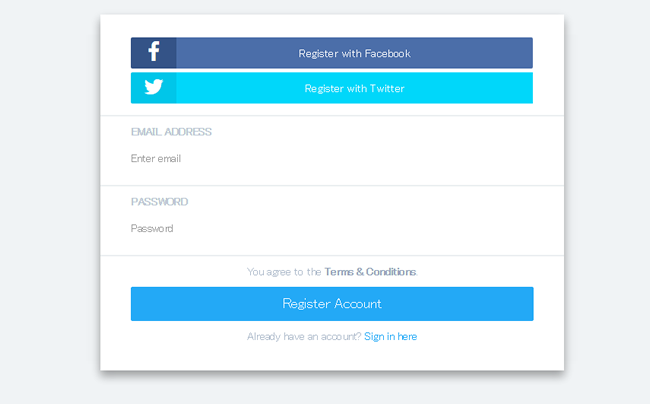 Login Form MD