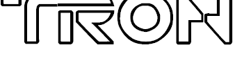 tron font