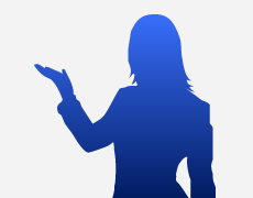 案内する女性