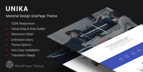 Calypso | Material Design WordPress Theme