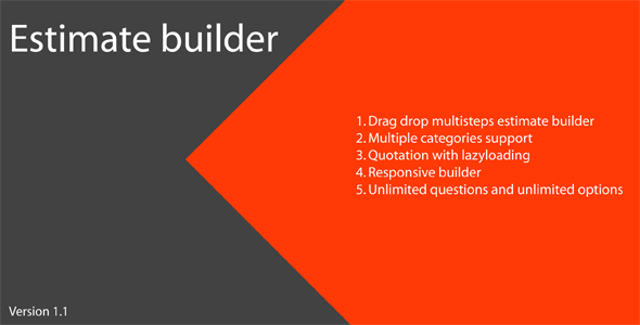 Estimate Builder