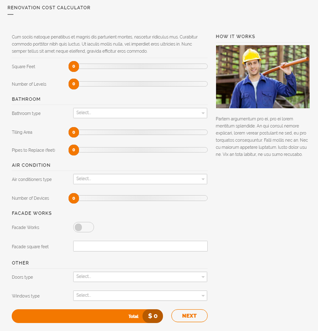 Cost Calculator