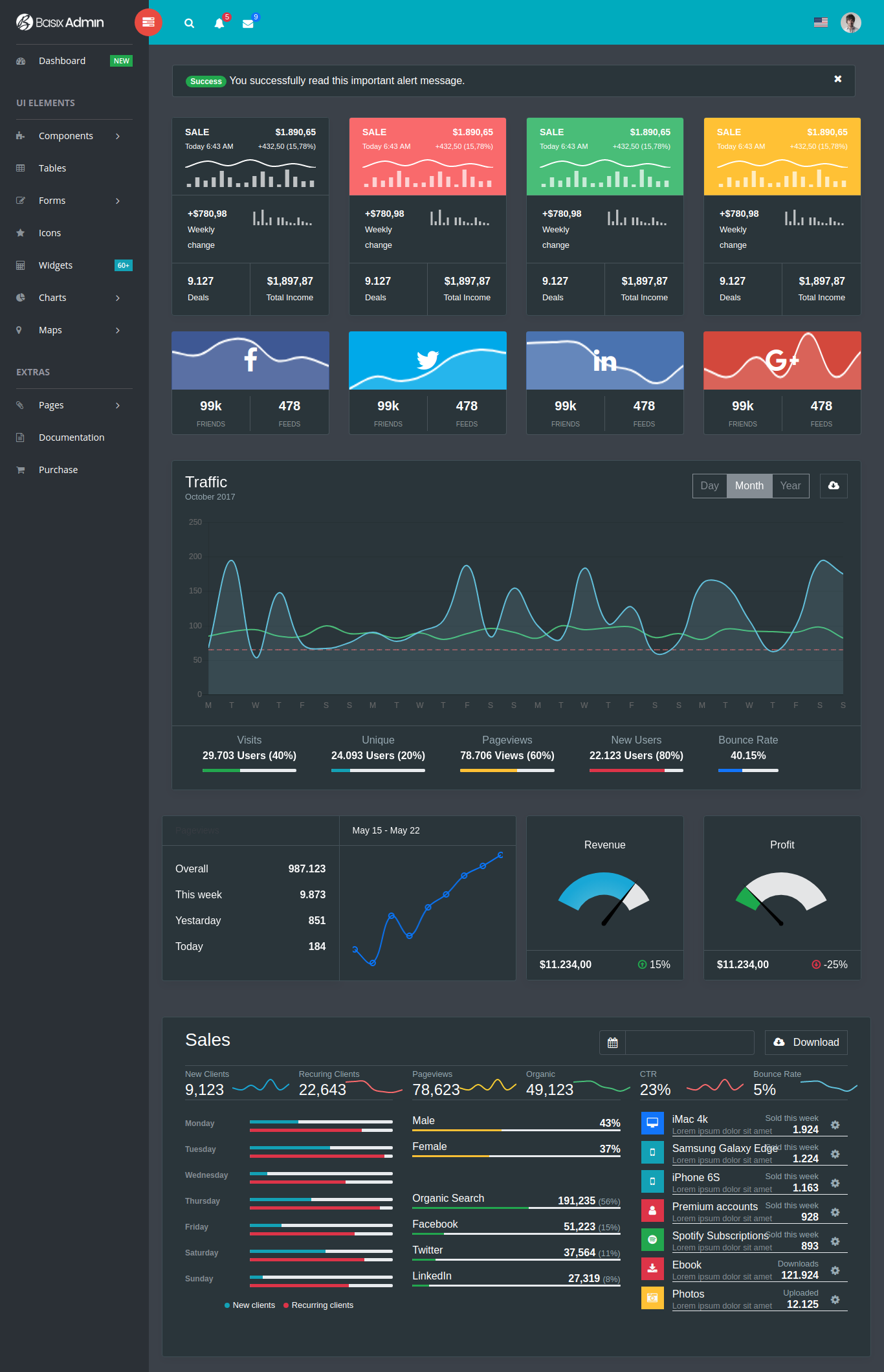Basix Admin