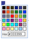 カラーピッカーライブラリ「Really Simple Color Picker in jQuery」