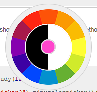 カラーピッカーライブラリ「Tiny Colorpicker」