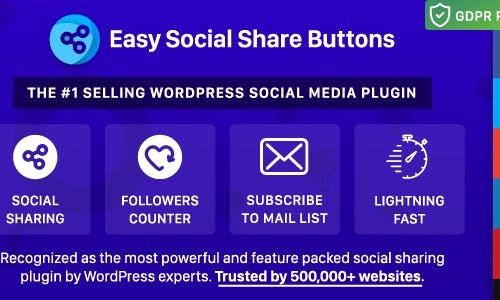 Easy Social Share Buttons for WordPress