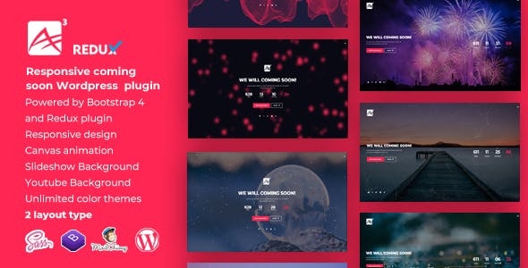 A3 || Countdown Responsive WordPress Coming Soon Plugin